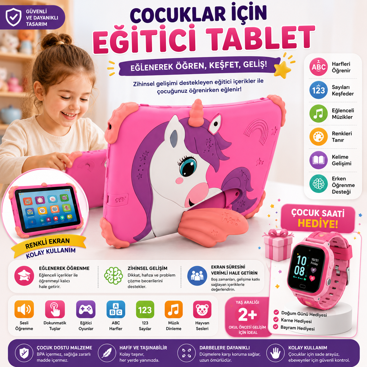 Hezza Çocuk Tableti